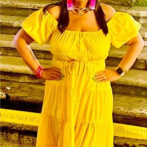 Off the shoulder summer dress (worn once)